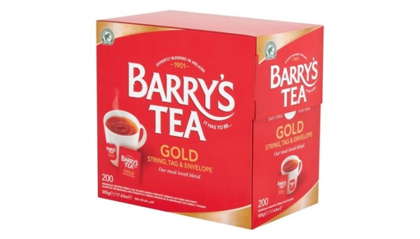 Barrys Gold Tagged and Enveloped 400 teabags