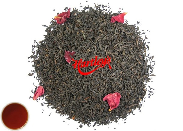 Losse Zwarte thee  China Rose Congou Rozenthee 100G