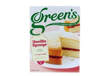 Greens  Vanilla Sponge Mix 211g