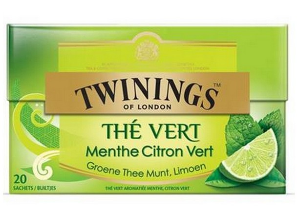 Twinings Groene Thee Munt Limoen 20st