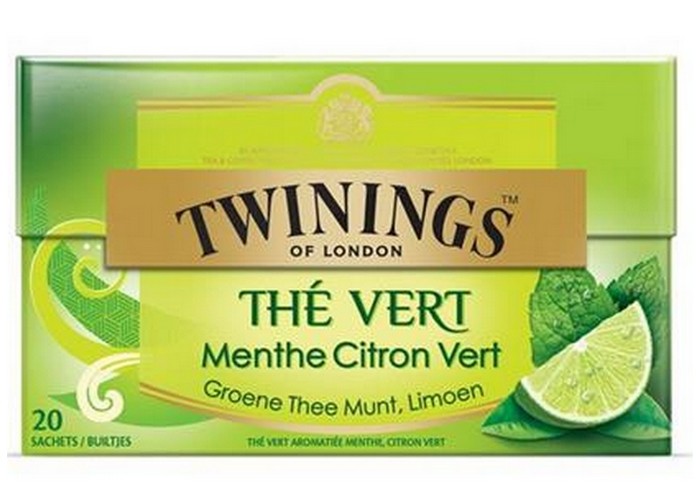 Twinings Groene Thee Munt Limoen 20st Online bestellen Hartleys Engelse Winkel Arnhem