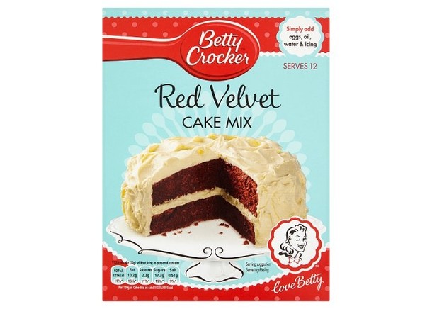 Betty Crocker Red Velvet Food Cake Mix 425g
