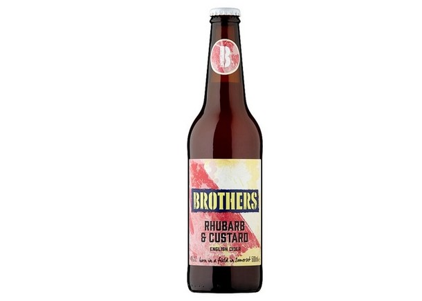 Brothers Rhubarb And Custard Bottle 500ML