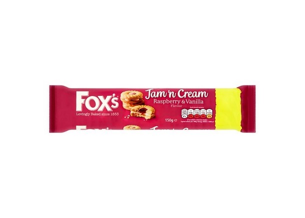 Foxs Jam Rings 150G