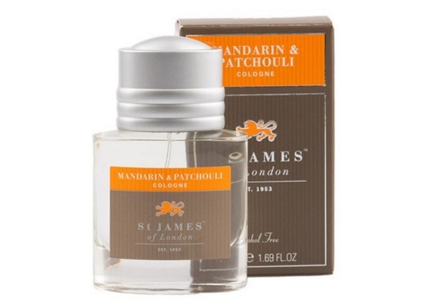 St James of London Cologne Mandarin Patchouli 50ml