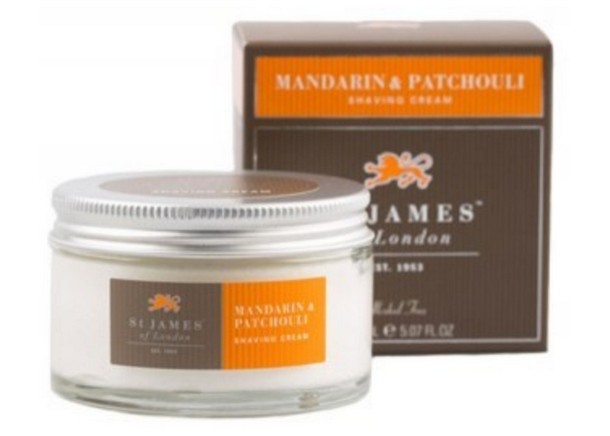 St James of London Scheercrème Mandarin Patchouli