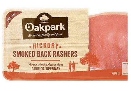 Oakpark Hickory Smoked Bacon 6 slices 190gr