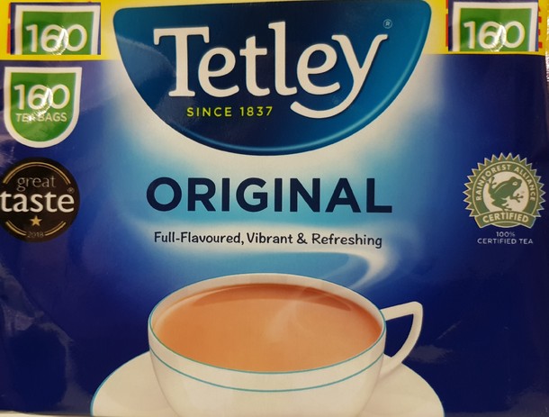 Tetley Teabags 160'S