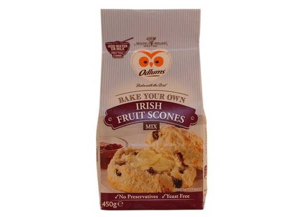 Odlums Irish Fruit Scones Mix 450g