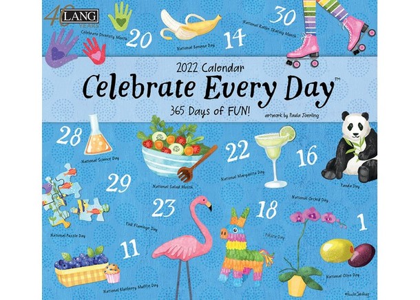 Lang Kalender Celebrate Every Day 2022