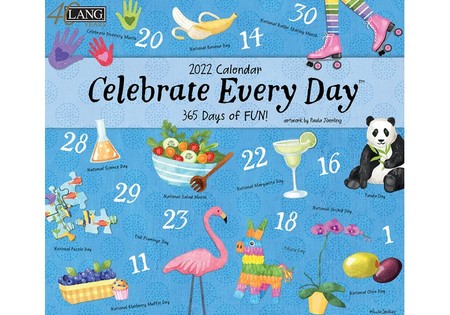 Lang Kalender Celebrate Every Day 2022