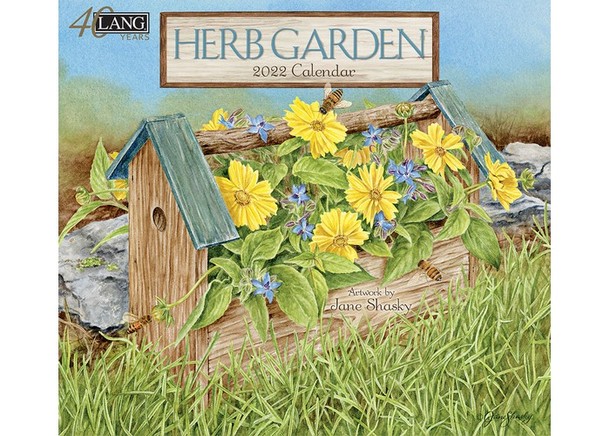 Lang Kalender Herb Garden 2022