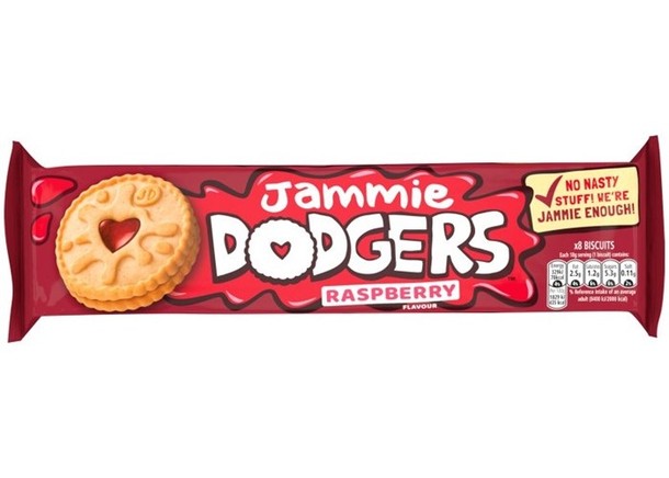 Burtons Jammie Dodgers raspberry 140 g