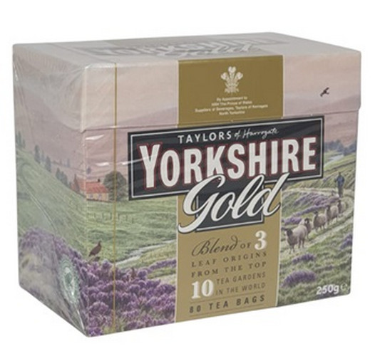Yorkshire  Gold Tea Bags 80s