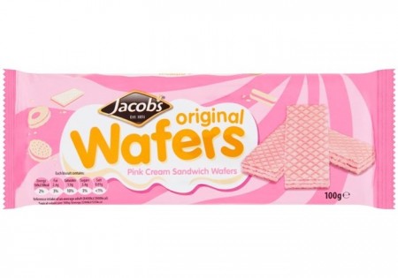 Jacobs Pink Wafers 100 g