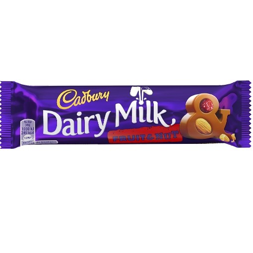 Cadbury  Dairy Milk Fruit and Nut Std 49g