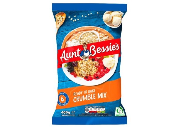 Aunt Bessies Golden Crumble Mix 400gr