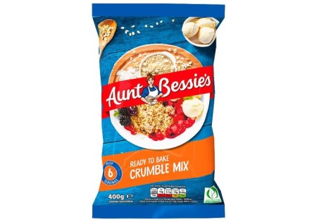 Aunt Bessies Golden Crumble Mix 400gr