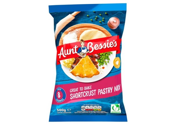 Aunt Bessies Shortcrust Pastry Mix 500g