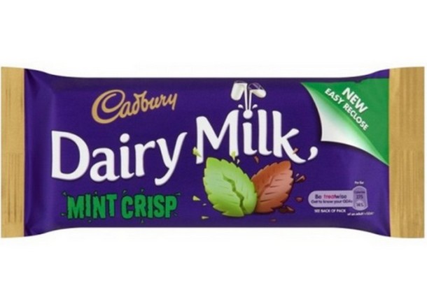 Cadbury Dairy Milk Mint Crisp 54g