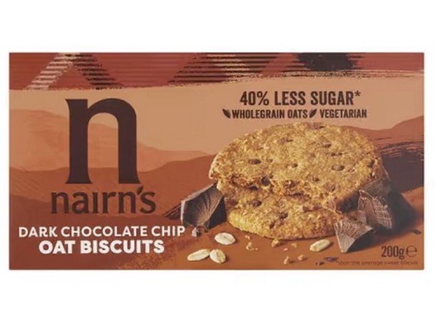 Nairns Gluten Free Dark Chocolate Chip Oat Biscuits 200G