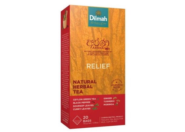 DILMAH Arana Natural Herbal Infusion RELIEF