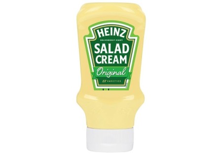 Heinz Salad Cream Squeezy Top Down 605g