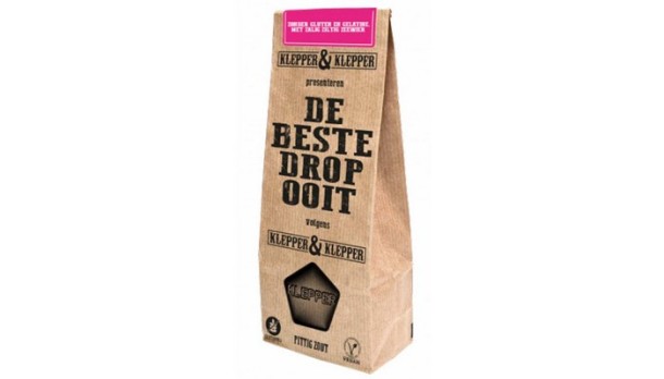 KLEPPER & KLEPPER DE BESTE DROP OOIT PITTIG ZOUT 200 GRAM