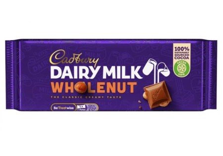 Cadbury  Dairy Milk Wholenut 55g