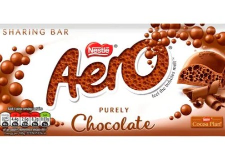 Nestle Aero Chocolate 90g