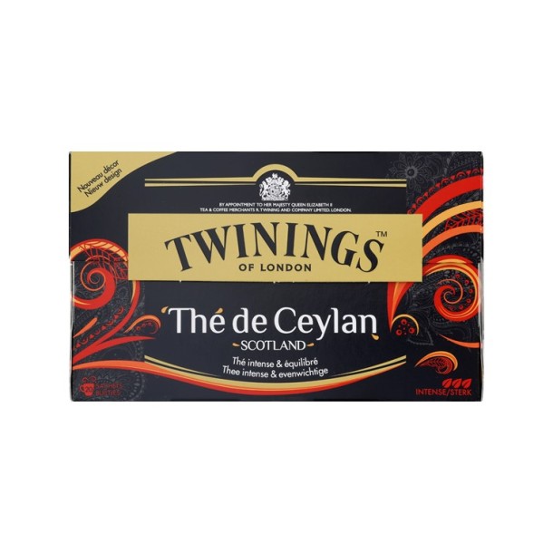 Twinings Zwarte Thee  Ceylon Scotland 20st