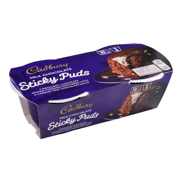 Cadbury Choco Sponge Pudding 2 Pack