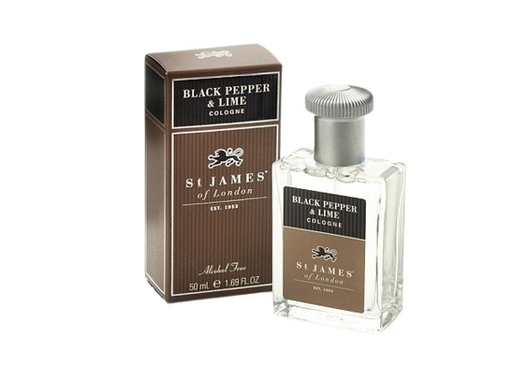 St James of London Cologne Black Pepper & Lime