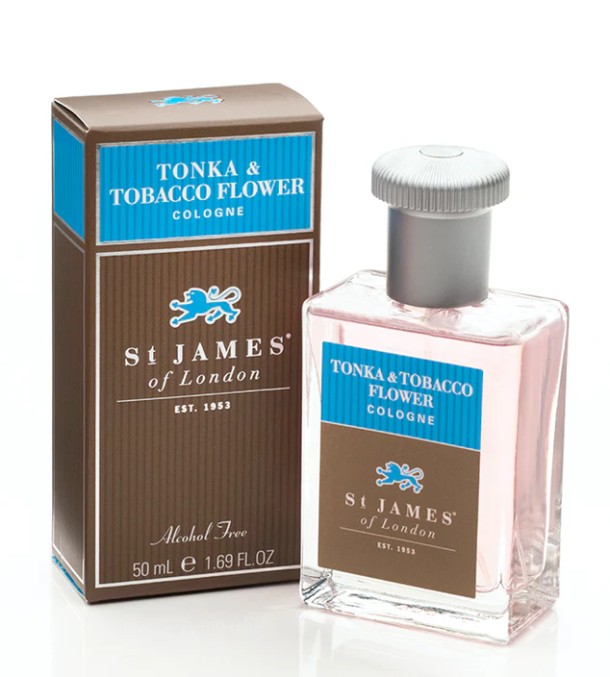 St James of London Cologne Tonka & Tobacco Flower