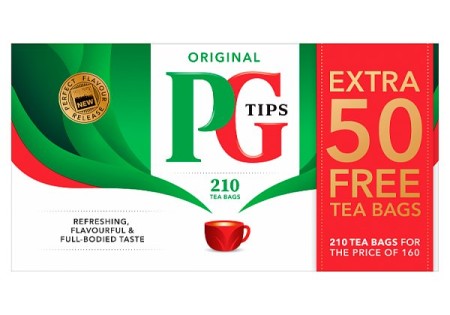 PG Tips  Tea Bags 210