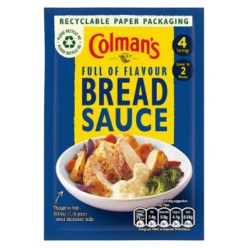 Colmans Mix Bread Sauce Sachet 40g