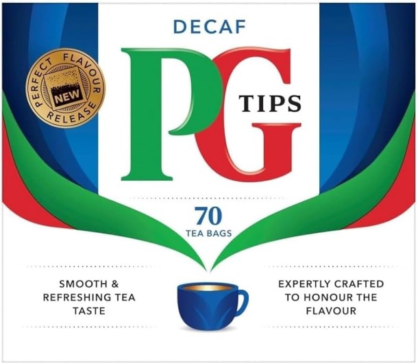 PG Tips Decaf 70s