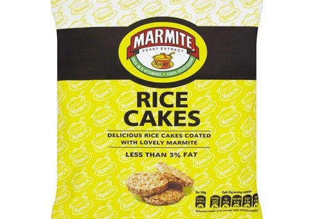 Fudges Marmite Rice Cakes 110g