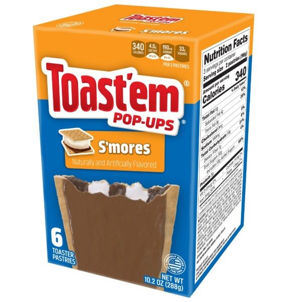 Toast'em Pop-Ups Frosted Smores 288g