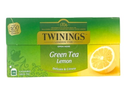 Twinings Groene thee Lemon 25st