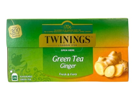Twinings Groene Thee Green Ginger 25st