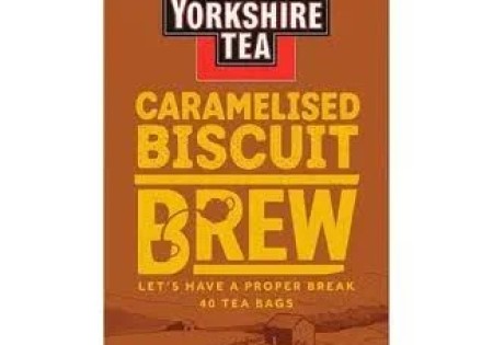 Yorkshire Tea Caramalised Biscuit Brew 40s