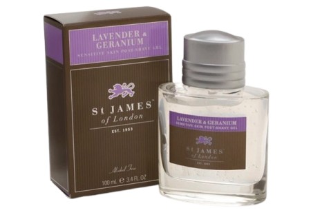 St James of London Aftershave Gel Lavender & Geranium 100ml