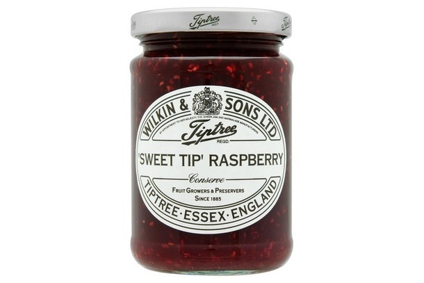 Tiptree Jam Raspberry Sweet Tip Conserve 340g