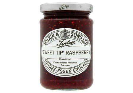Tiptree Jam Raspberry Sweet Tip Conserve 340g