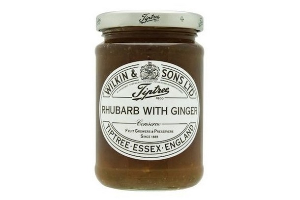 Tiptree Jam Rhubarb and Ginger Conserve 340g