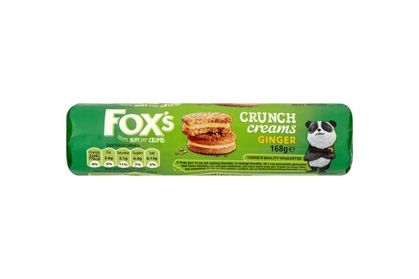 Foxs Ginger Crunch Creams 230g