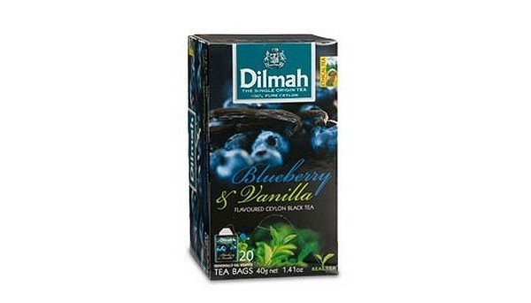 Dilmah Gearomatiseerde Zwarte Thee  Blueberry Vanilla 20 st