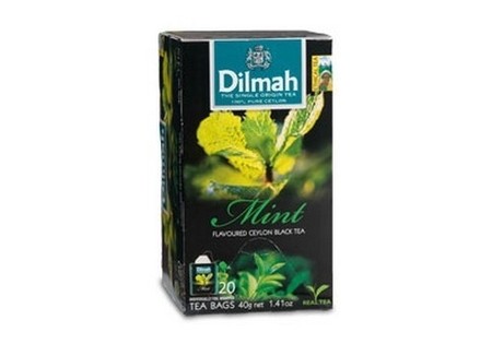 Dilmah Gearomatiseerde Zwarte Thee  Mint 20 st