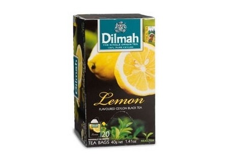 Dilmah Gearomatiseerde Zwarte Thee Lemon 20 st